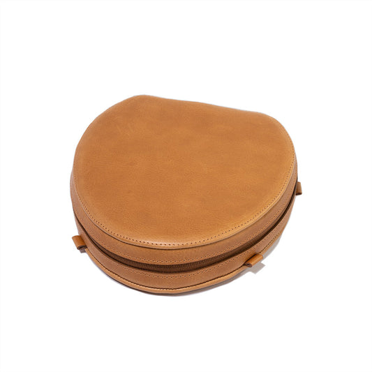 Leather Case for AirPods Max (Camel)-0